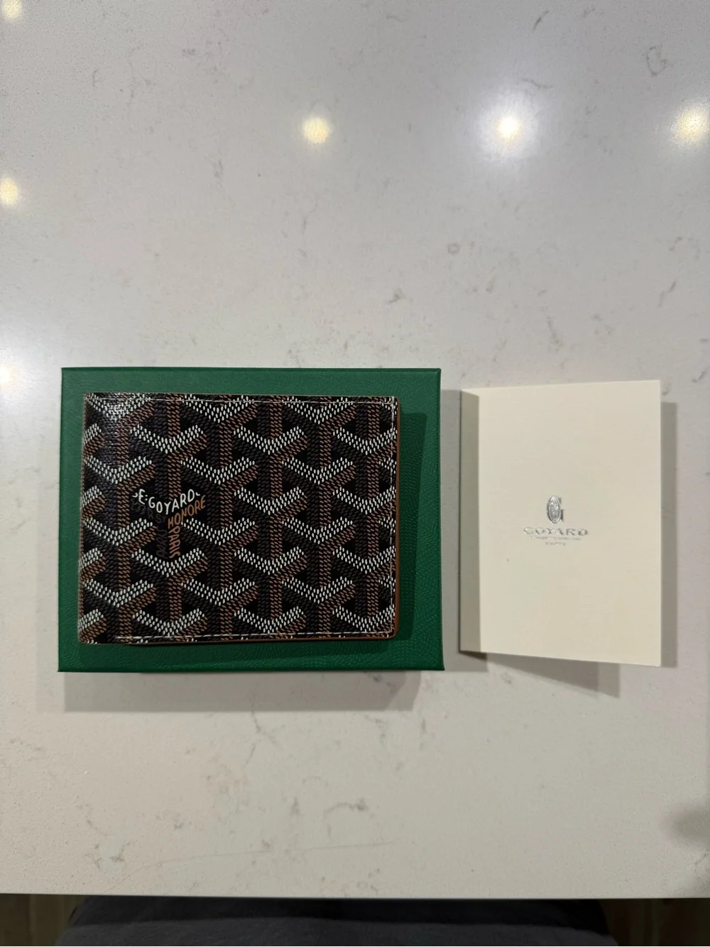 Goyard Brown/Black Wallet